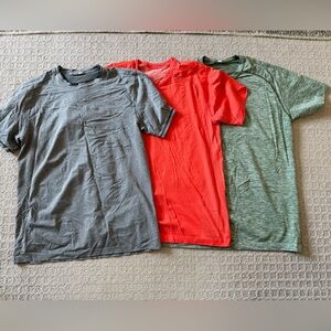 Lululemon Workout T-shirts- Lot of 3 Large